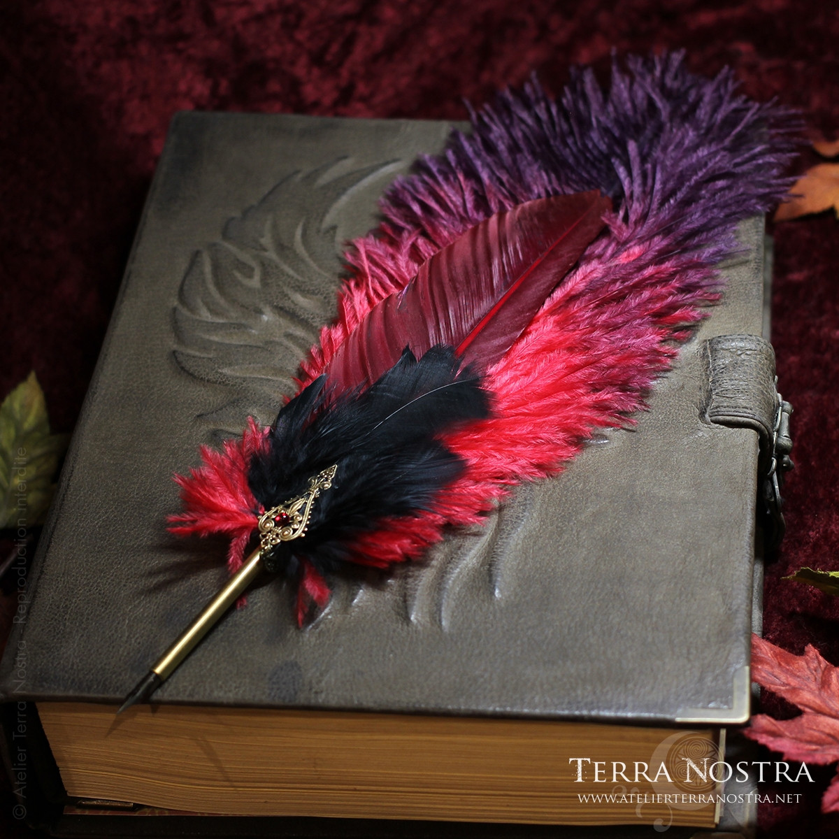 copy of "The Green Path" feather quill