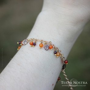 "Aki" bracelet — with stones