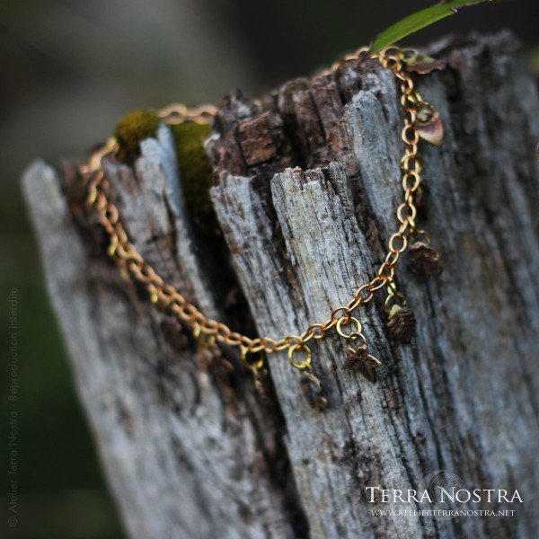 Bracelet à breloques "Aki" — Sans pierres