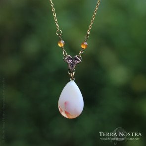 Collier "Helia" — Cornaline...
