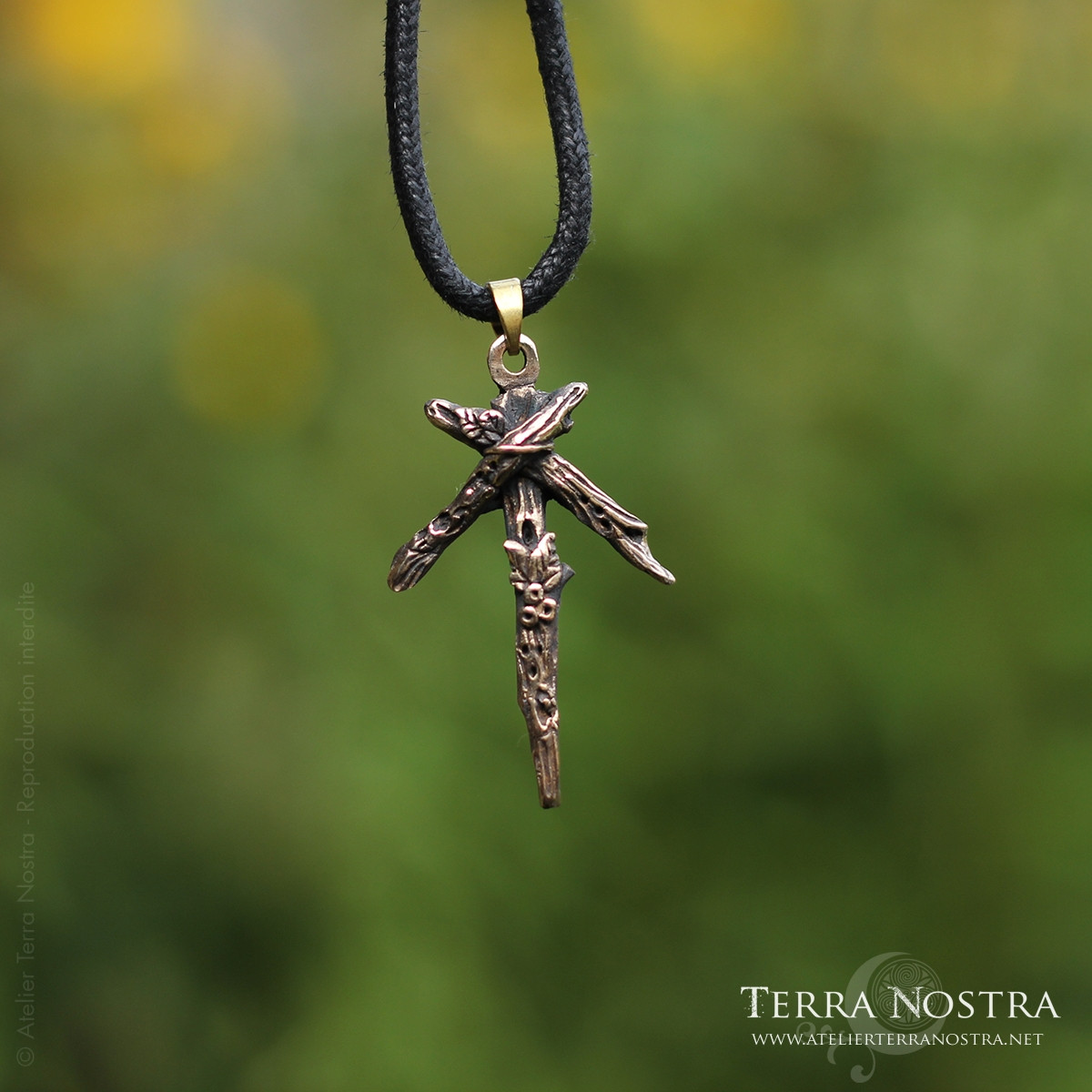 [Courage, Responsabilité] Tiwaz — Rune en bronze