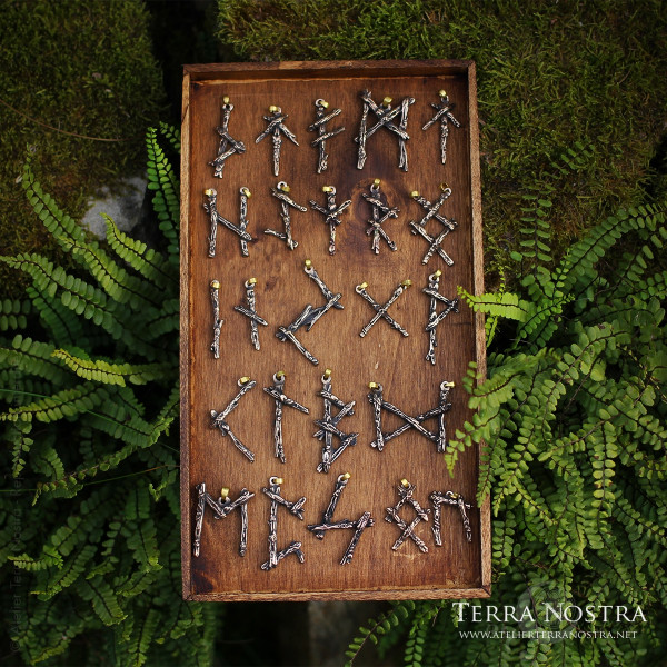 [Défense, protection] Thurisaz — Rune en bronze