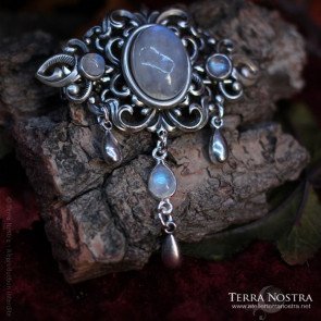 Barrette à cheveux "Rosa"