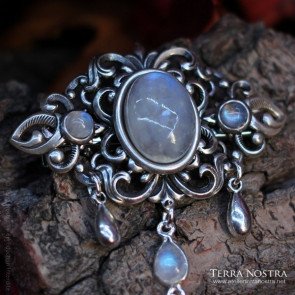 Barrette à cheveux "Rosa"