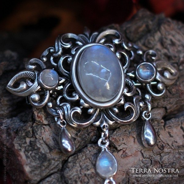 Barrette à cheveux "Rosa"