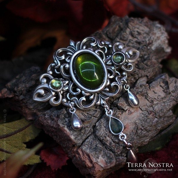 Barrette à cheveux "Rosa"