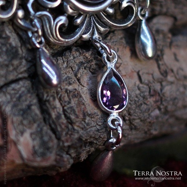 Barrette à cheveux "Rosa"