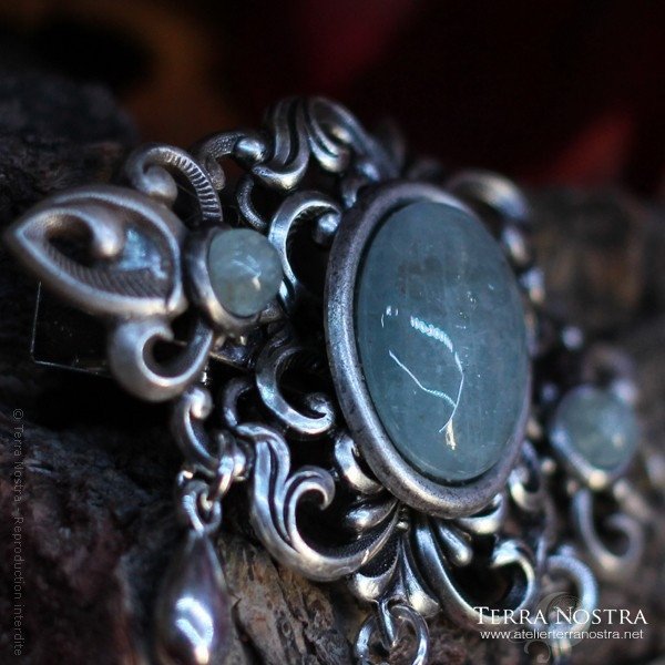 Barrette à cheveux "Rosa"