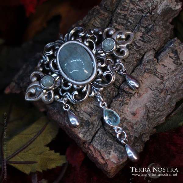 Barrette à cheveux "Rosa"