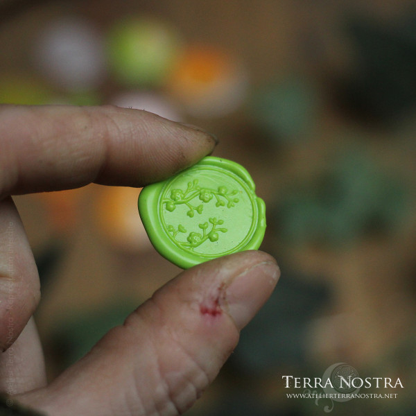 "Spring equinox" sealing wax