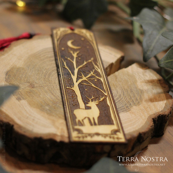 Marque page en bois — L'Esprit des Bois