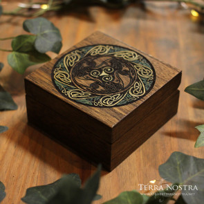 "Corvus" wooden box