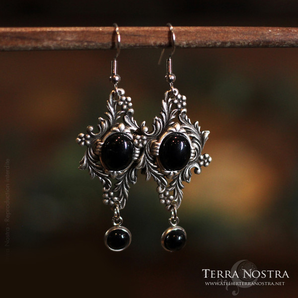 Boucles d'Oreilles nature "The Garden of Whispers"