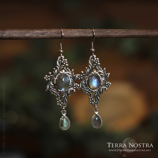 Boucles d'Oreilles nature "The Garden of Whispers"