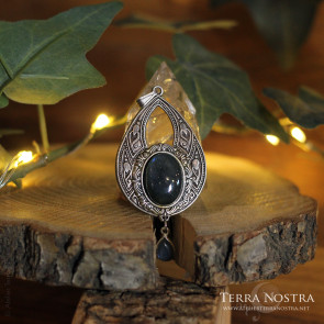 Pendentif elfique / Art nouveau "Enora"