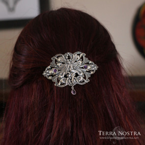 "Voyage en Féérie" hair clip