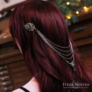 "Elven" double hair clip