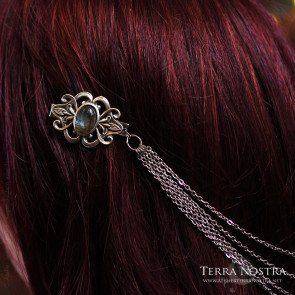 "Elven" double hair clip