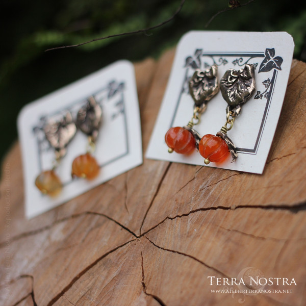 Boucles d'Oreilles pendantes "Harvest"