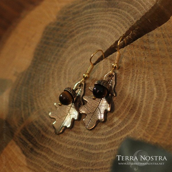 "Automnal" earrings