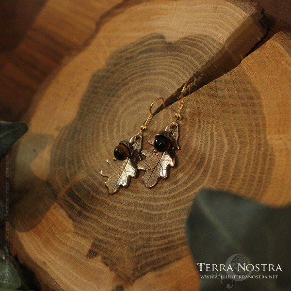 "Automnal" earrings