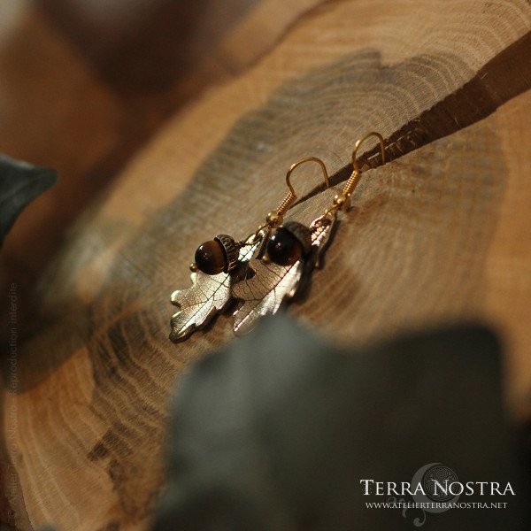 "Automnal" earrings