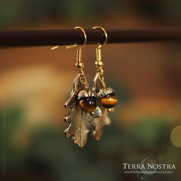 "Automnal" earrings