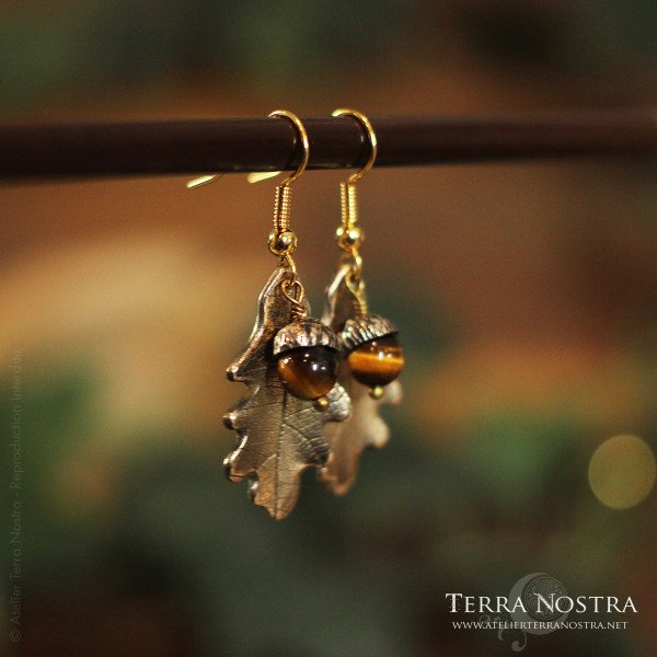 "Automnal" earrings