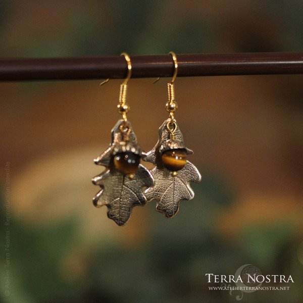 "Automnal" earrings