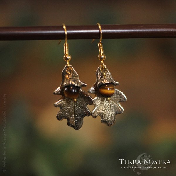 "Automnal" earrings