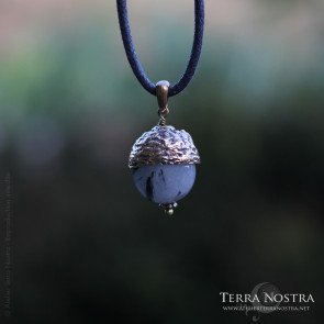 Pendentif gland "Automnal" — Grand format