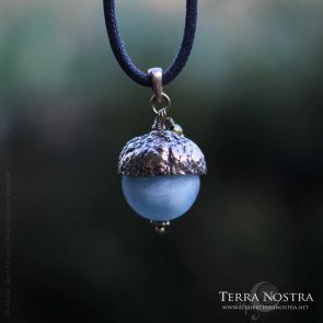 Pendentif gland "Automnal" — Grand format