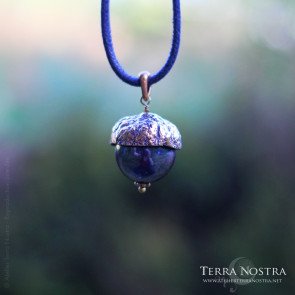 Pendentif gland "Automnal" — Grand format