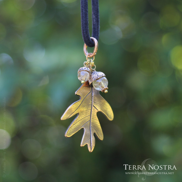 Elastique feuille "Automnal"