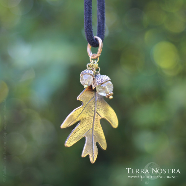 Elastique feuille "Automnal"