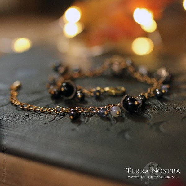 Bracelet glands "Automnal" — Noir