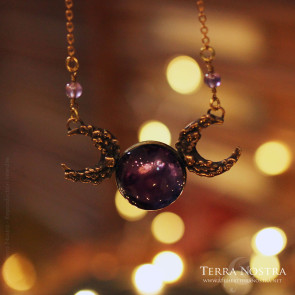 Candra Necklace — Amethyst