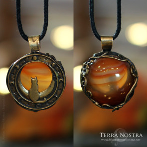 "Hallow" Reversible pendant...