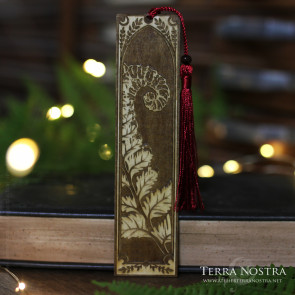 "Alessa" wooden bookmark