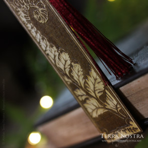 "Alessa" wooden bookmark