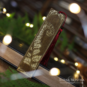 "Alessa" wooden bookmark