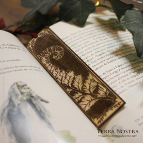 "Alessa" wooden bookmark