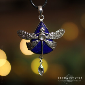 Grand pendentif "Odonata...