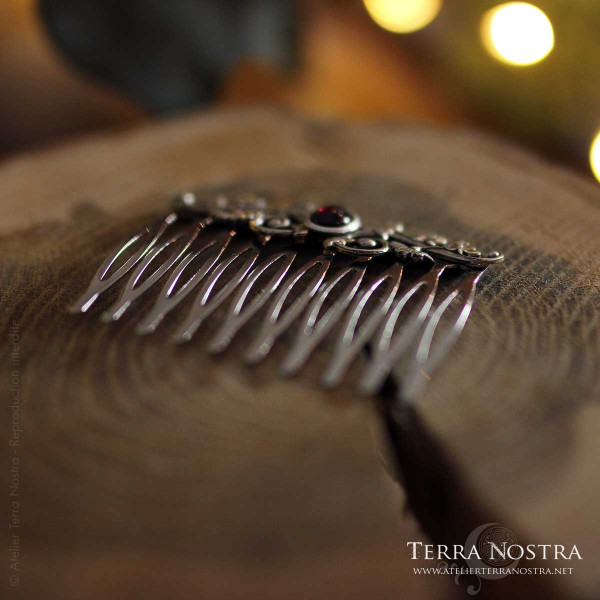 "Flora" hair comb