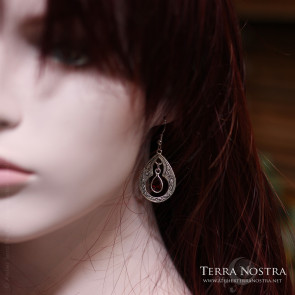 Boucles d'Oreilles art nouveau "Enora"