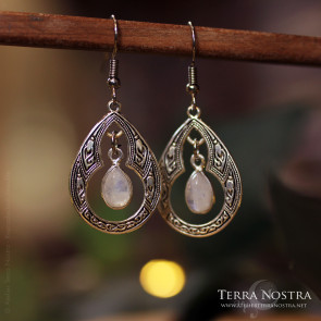 Boucles d'Oreilles art nouveau "Enora"