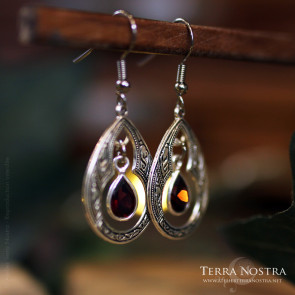 Boucles d'Oreilles art nouveau "Enora"