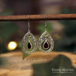 Boucles d'Oreilles art nouveau "Enora"