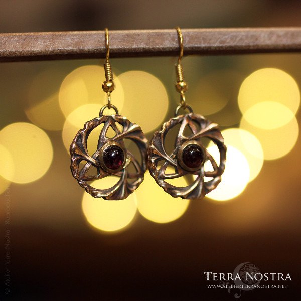 "Threefold" Earrings