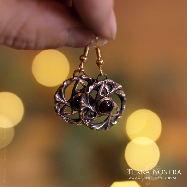 "Threefold" Earrings